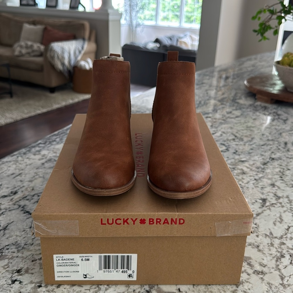 Lucky brand booties